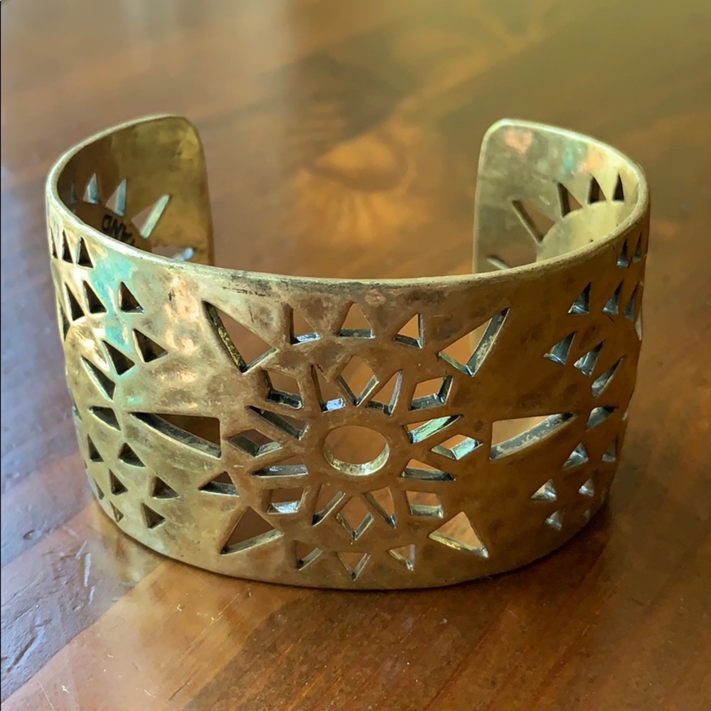 Lucky Brand gold-tone cuff bracelet